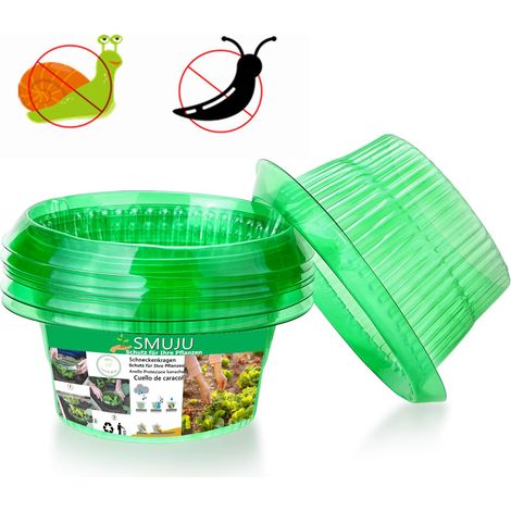 Collari Anello Anti-Lumache Verdure Fiori 20 Pezzi Ø 24 cm (1/5)