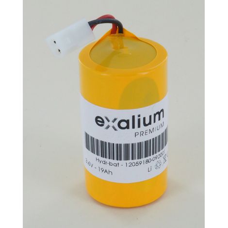Pile 3.6V 19Ah Lithium pour Debimetre HYDREKA