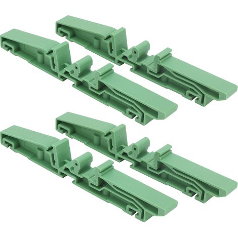 2 kits de supports de montage pour circuit imprimé, adaptateurs pour montage sur rail DIN, vis de fixation KPRH‑185 (1/5)
