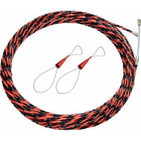 Aiguille Electricien Tire Fil Electrique Diamètre Aiguille Tire Fil, rétractable d'installation pour tire Cable et rallonge(15M) (1/5)