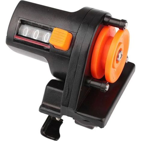 Compteur de ligne de pêche portable 0-999m avec indicateur de profondeur et mesureur de longueur de fil (1/5)