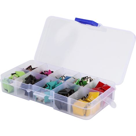 Clous décoratifs 12mm multicolores pour vêtements, chaussures et sacs (1/5)