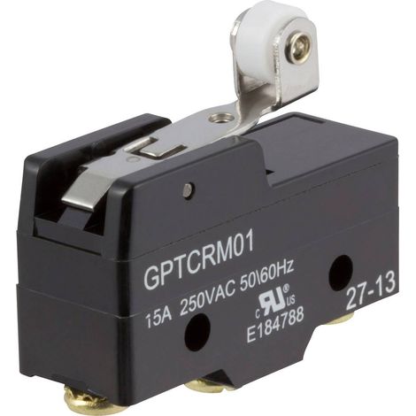 ZF GPTCRM01 Microinterruttore GPTCRM01 250 V/AC 15 A 1 x On / (On) Momentaneo 1 pz.
