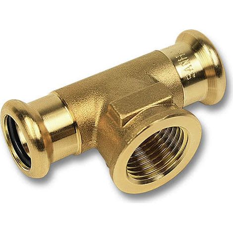 Sanha Raccord té en cuivre à sertir 28mm 1/2" (1/2)