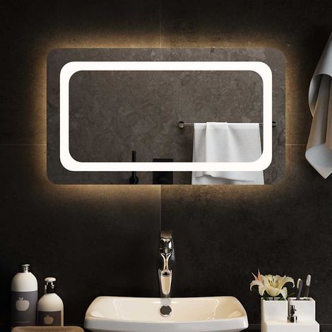 vidaXL Miroir de salle de bain à LED 70x40 cm (1/5)