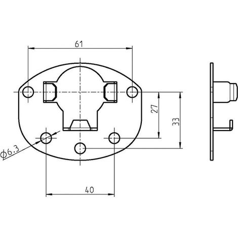 RADEMACHER Zubehör für Tor-/Rolllade Gegenlager 4022 (1/5)