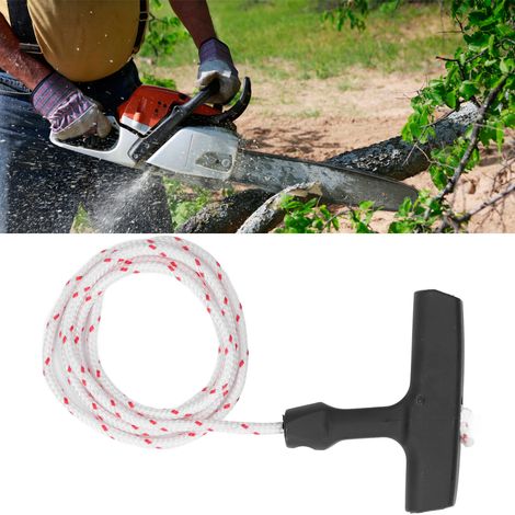 5 Stück/Packung zur Verwendung mit STILE 038, MS380, MS381 Kettensägen-Seilgriff-Set, Universalgriff und Seil. (1/5)