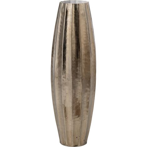 Vase Design en Métal "Tessa" 71cm Doré (1/4)