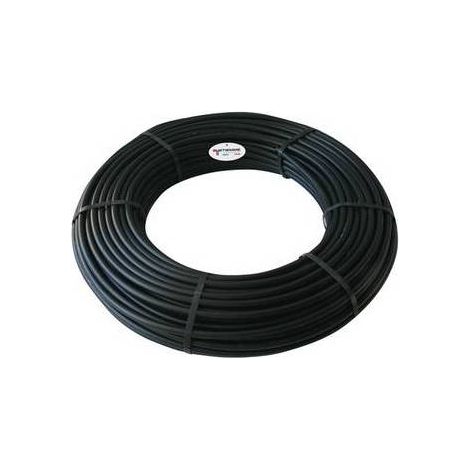 100 x TUBO IN POLIETILENE RETICOLATO COBRA-PEX  NERO Misura: 18 x 2,5