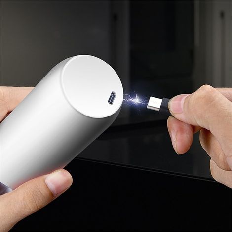 Moulin à poivre rechargeable et modifiable USB-C en acier avec de (1/5)