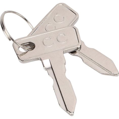 Lot de 2 clés de contact pour Club Car, référence OEM 1012505, compatibles avec les Club Cars à essence et électriques (modèles 2018 et suivants). (1/5)