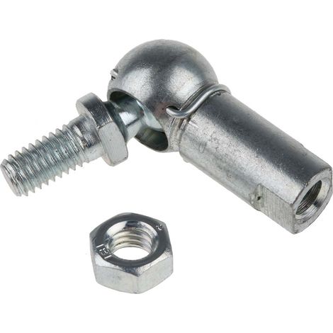 Articulation à rotule en Acier, Filetage de fixation M6, rotule de 10mm ( Prix pour Paquet de 4 )