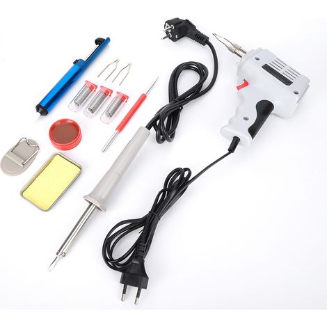 Elektrisches Lötkolben-Set mit Schnellverzinnungspistole, Industrie- und Haushaltslötwerkzeug, EU-Stecker 220 V (1/5)