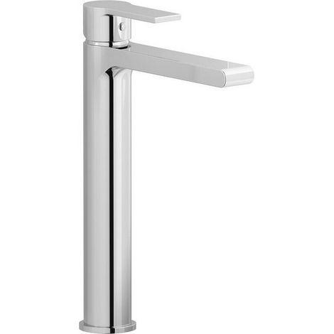 IB RUBINETTERIE WHYNOT WN202 miscelatore lavabo alto monoforo cromato scarico click-clack codice prod: WN202CC (1/2)