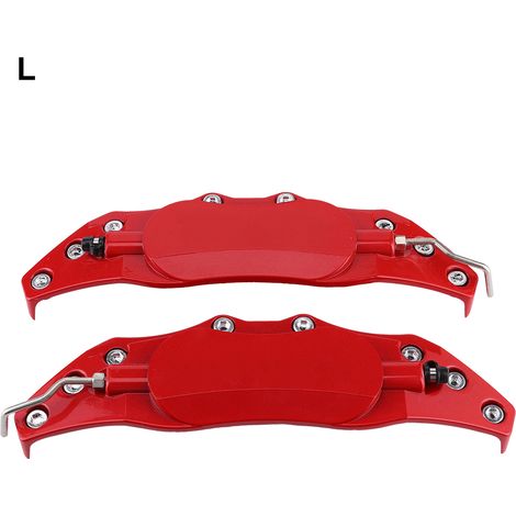 2 Pièces Étriers de Frein à Disque Universels pour Voiture, Caches Faux Côté Gauche et Droit, Accessoires de Rechange (L) (1/5)