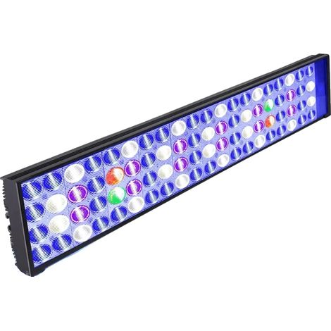 Lampada per acquario, spettro completo, a basso consumo energetico, per acquari da 50-70 cm, spina europea. (1/2)