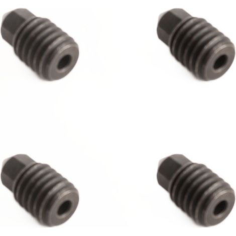Lot de 4 buses imprimante 3D 0.4mm 1.75 en acier trempé résistant haute température pour Bambu Lab X1C P1P (1/5)
