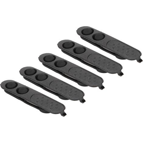 Packung mit 5 Gummi-PTT-Sperren, kompatibel mit Motorola XIR P3688 DEP450 DP1400 Funkgeräten