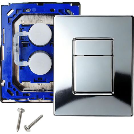 Plaque de protection en ABS pour réservoirs d'eau - Pièce de rechange 38732/38966 - Plaque de montage solide à fixation rapide pour raccords de salle de bain commerciaux GD2 (1/5)