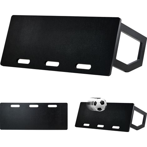 Fußball-Rebound-Board 101,6 x 40,6 cm, tragbare Wand mit 2 Winkeln, faltbar aus HDPE, für Pass- und Schusstraining für Erwachsene und Kinder. (1/5)