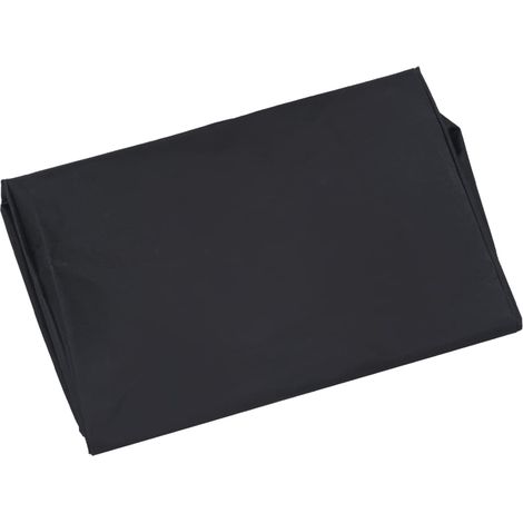 Bâche de chariot de jardin, Toile/Bâche de protection, Couverture de chariot Noir 81x41x40 cm Tissu DYHB644750 (1/4)