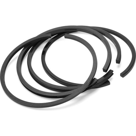 4 bagues de piston Q90 pour compresseur d'air 7,5 kW (10 CV), pièces de rechange pompe à air, anneaux de segment moteur, jeu de 4, compatible moteur industriel (1/5)