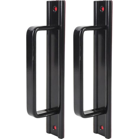 Aluminum Cabinet Handles Drawer Handle Modern Alloy BLACK Doors Glass (1/4)