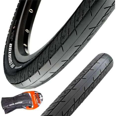 Neumático plegable para bicicleta de carretera Maxxis Detonator Silkworm 700x25C (25-622) (1/4)