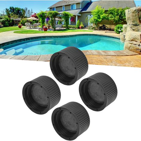 4PCS Kit d'Accessoires pour Filtre à Sable de Piscine Compatibles Hayward Inclus Couvercle de Vidange (1/5)