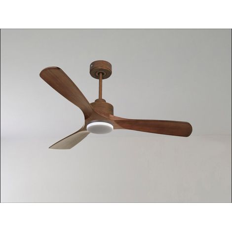 Modulo de KlassFan - Super déstratificateur d'air, avec Lumière bois idéal pour 25 à 45 m²  KLDC2P4WoL1Wo (1/5)