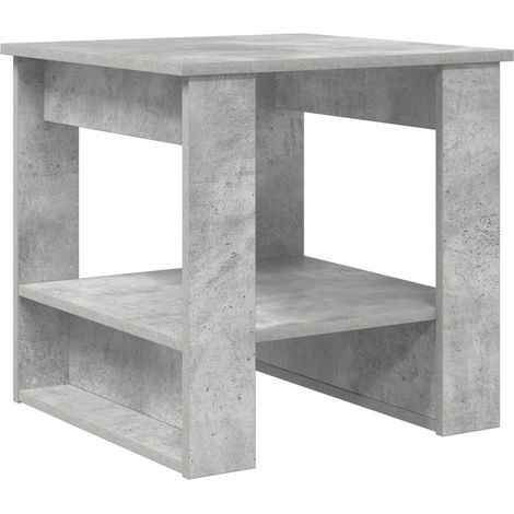Tavolino da salotto Grigio cemento 51 x 50 x 50 cm vidaXL