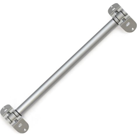 Bisagra Movi Corner tubular 70 cm para mueble rincón cocina Bisagra rinconera doble puerta acero Cromo Mate (1/5)