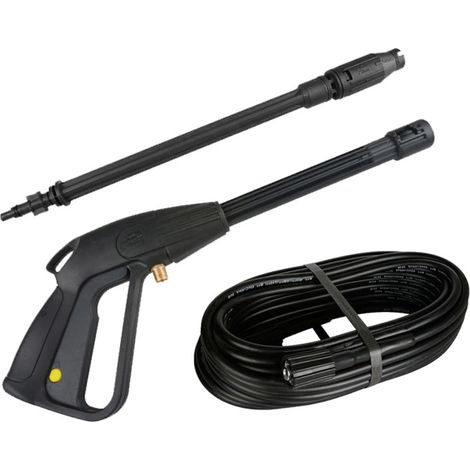 2200 PSI Hochdruckreiniger mit Verlängerung, Ersatzstab, Druckwasser, einstellbar für Gartenarbeit (1/5)