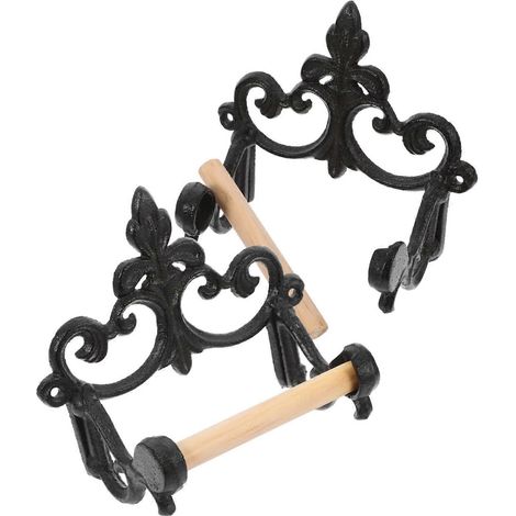 Distributeur de papier toilette en corde tressée, porte-papier toilette en macramé, porte-serviettes bohème pour la cuisine (1/5)