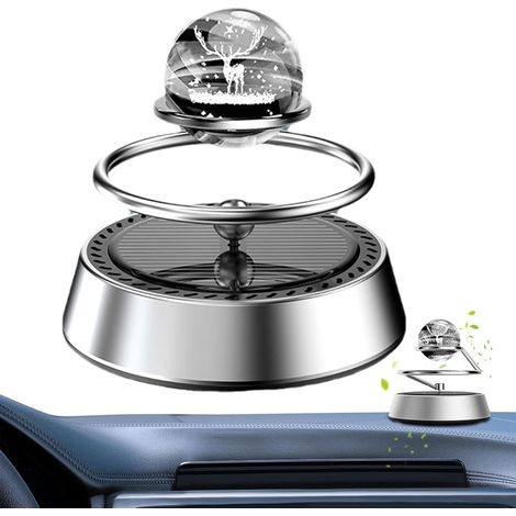 Désodorisant solaire rotatif pour voiture - diffuseur de désodorisant pour (1/5)
