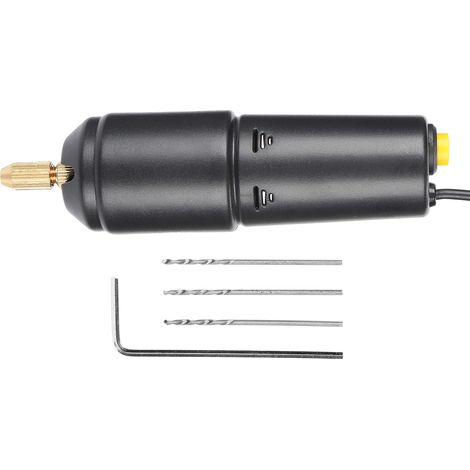 Perceuse électrique USB à main, outil de perçage et de gravure pour la fabrication de bijoux et autres objets artisanaux. (1/5)