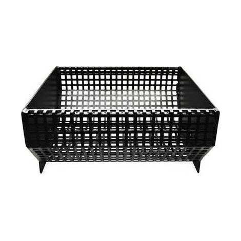 Panier à granulés pour cheminées et inserts Quadro – 6 kg – Dimensions L 330 x P 320 x H 165 mm – Transformation foyer sans modification – Diankamin