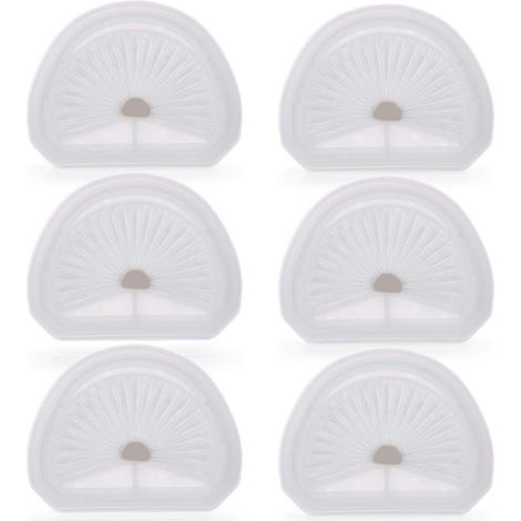 6 VLPF10 Pack de filtre de rechange pour noir et Decker VLPF10 HLVA320 J00 Filtre à main (1/5)