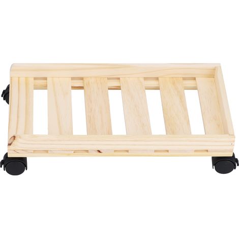 Support pour unité centrale d'ordinateur portable en bois, avec une excellente dissipation de la chaleur, pour le bureau et la maison. (1/5)