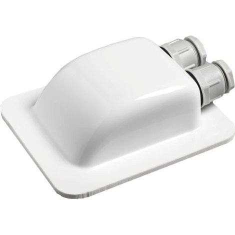IP68 Wasserdichter 2-Wege-Dachlüfter – Bohrfreie Montage – Abmessungen 138 x 100 x 38 mm – Für Wohnmobile und Solaranlagen – Ohm-Easy (1/5)