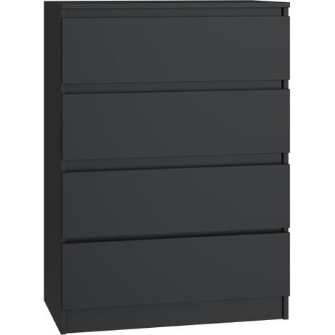 Cassettiera Malwa M4, NERO (1/5)