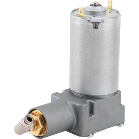 12V Air Seat Compressor with 90 Degree Quick Connect and 4mm Fitting, Automatic Adjustment for Driver Suspension Seats, Trucks, and Motorhomes (1/5)