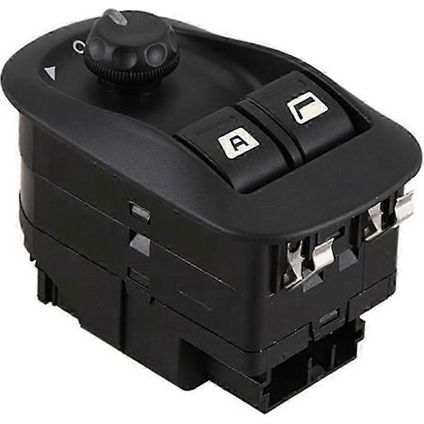 Commande principale de lève-vitre électrique pour Peugeot 206 CC, 206 SW et 306 Berline (2007-2016) - Référence : 6554WA (1/5)