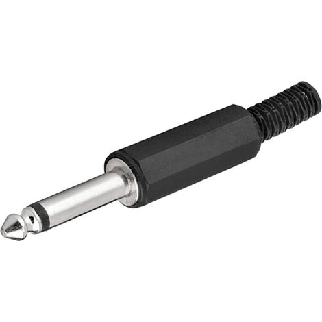 Martinetto maschio mono in plastica 6,3 mm 4260-jc-011