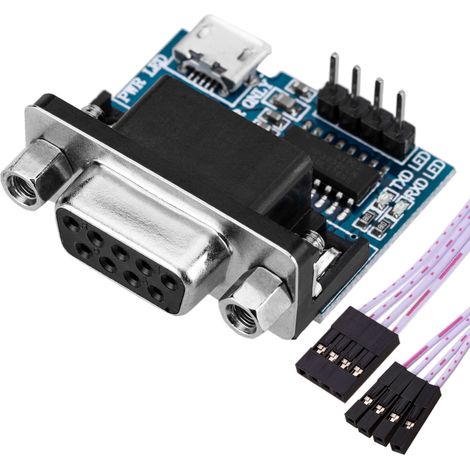 BeMatik - Convertisseur électronique RS232 à TTL. Module SP3232 DW-0737 (1/5)