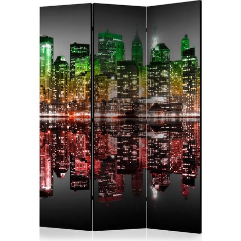 Paravent 3 Volets "Reggae New York" 135x172cm (1/2)