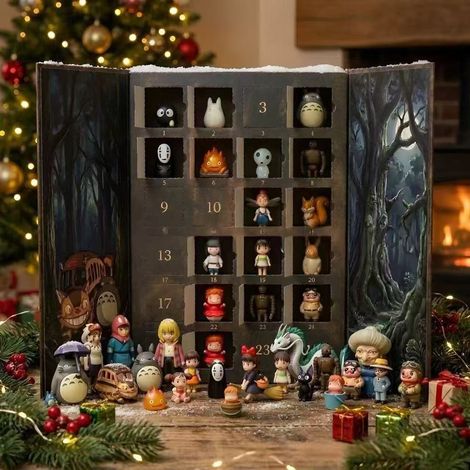 Studio Ghibli Anime Advent Calendar Classic Ghibli Calendar Blind Box 2026 - Totoro Double Box -
