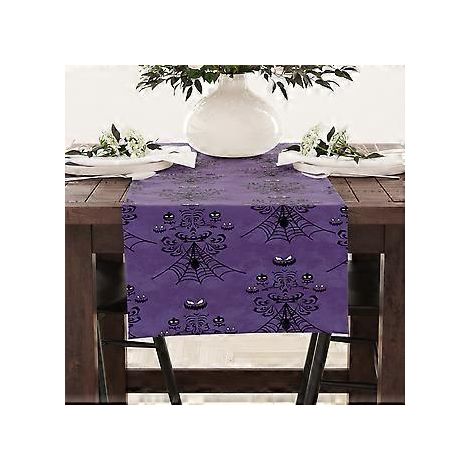 Halloween-Tischläufer, Leinen, Festtagsdekoration, Heimdekoration, Tischdecke, Schranktischdecke, Couchtischdecke (23ZQ4-20)
