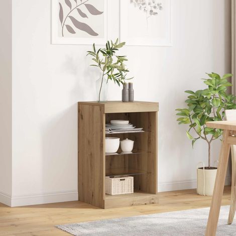 Vitrina Roble artisan 41 x 37 x 67 cm Madera contrachapada