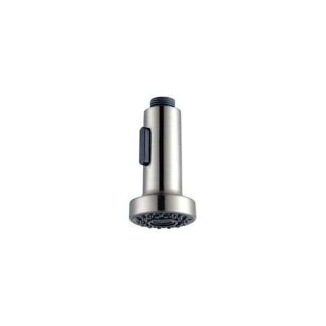 Rociador extraíble para grifo de cocina, cabezal de grifo de cocina de 2 modos, rociador extraíble de repuesto para grifo mezclador de cocina, cromado - Crezuo (1/3)